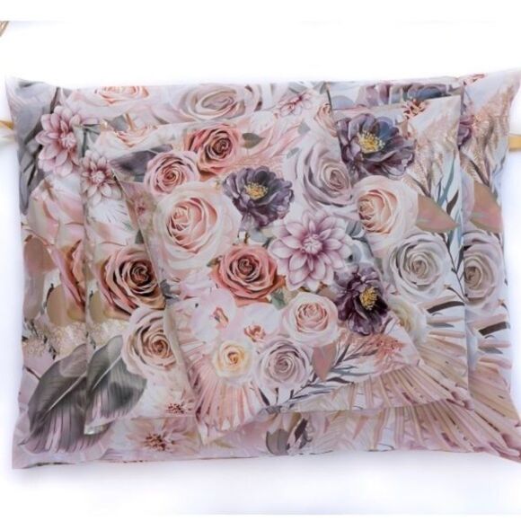 20- 10x13 Boho Floral Print Poly Mailers - Picture 4 of 5